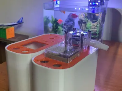 Peristaltic Pump 3D print model
