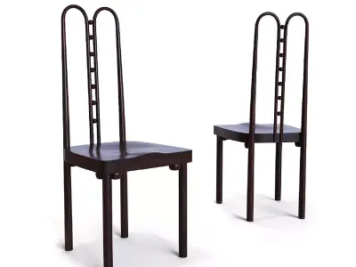 Josef Hoffmann chair 3D model