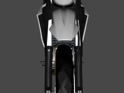 Yamaha XT660R 3D model