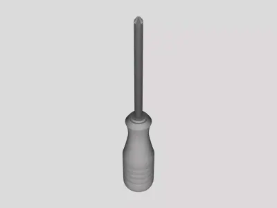 Screwdriver - Geometry Only No Textures No Materials 3D model purchase