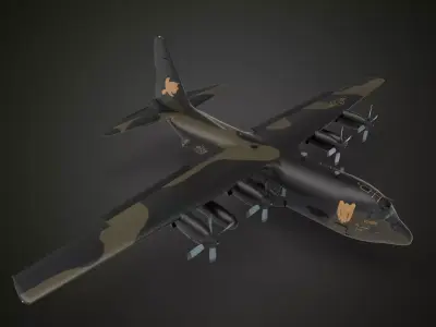C-130 Hercules  3D model