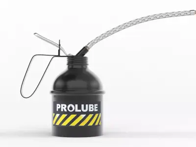 Oil Can 3D model get