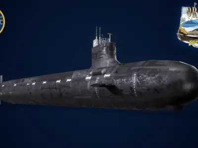  USS Oregon SSN-793 Virginia-Class Submarine 