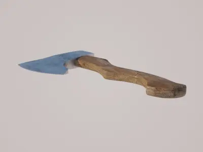 None textures 3D model