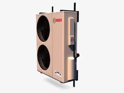 Air Conditioner 03 Low-poly 3D model