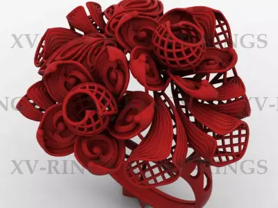 NEW TURKISH RING XV-15 3D print model