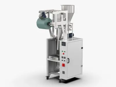 Vertical Packaging Machine 3D model