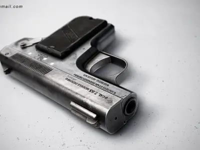 Bayard 1908 Low-poly 3D model