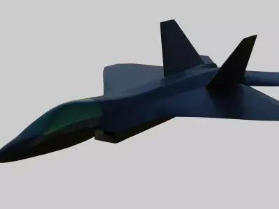 F-22 Raptor 3D model purchase