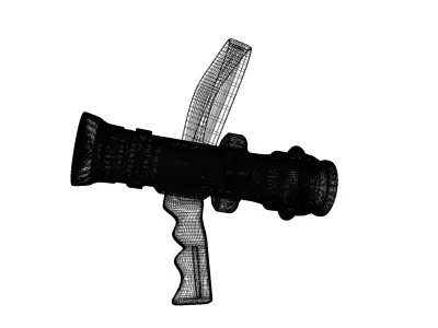 Fire Fighting Nozzle 3D model