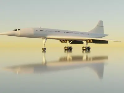 Aerospatiale BAC Concorde 3D model