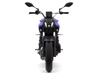2021 - Yamaha MT 07 Low-poly 3D model