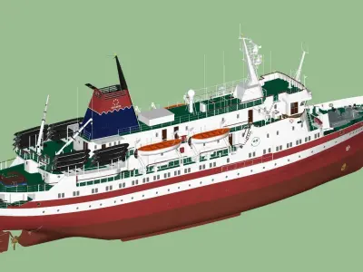 MV Explorer 3D model