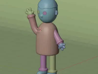Human Free 3D model purchase