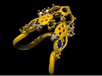 vanki Ring 3dm file 3D print model