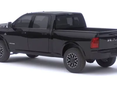 Ram 2500 Limited 2025 Heavy Duty Truck 3D model