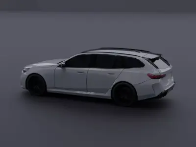 Traffic Estate 2 Low-poly 3D model