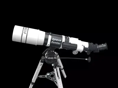 Space Hunter Telescope 3D model