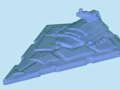 Imperial Star Destroyer 3D print model