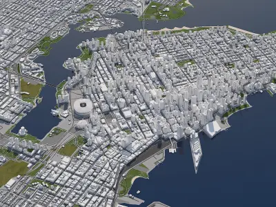 Vancouver Full City 2019 3D model