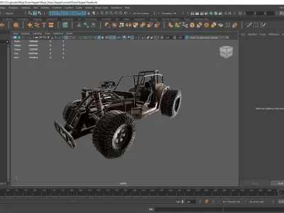 Dune Hopper 3D Model SUBD 3D model