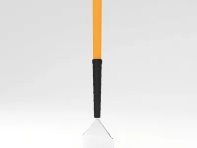 Garden hoe 3d model 3D model