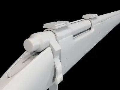 Hunting Rifle 3D model