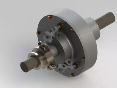 Multi Plate Clutch 3D model
