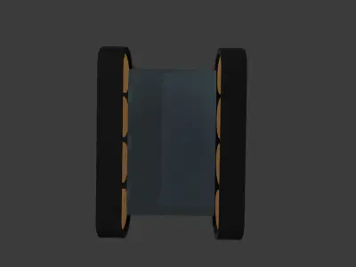 war tank cartoon Free 3D model