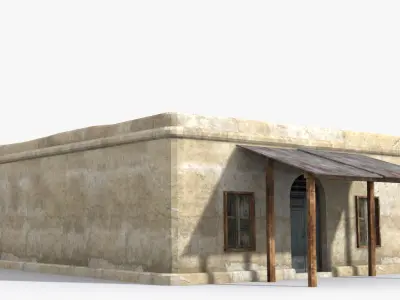 Arab x6 Low-poly 3D model