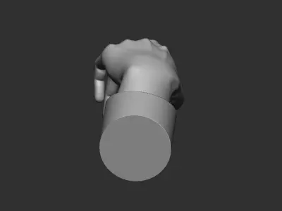 hand mannequin for jewelry 3d model for 3d printing 3D print model