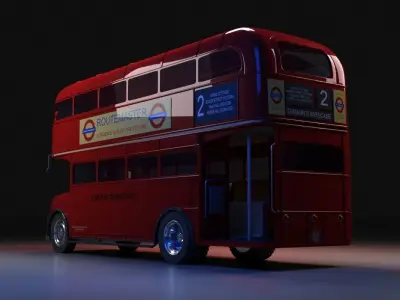 London Bus 3D model purchase