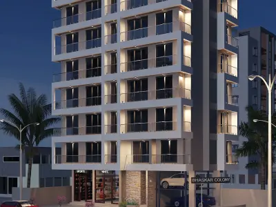 commercial and residential project 3D model