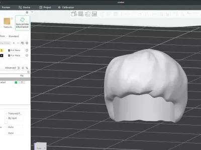 Custom3Dprint Minifigure Accessory - Minifigure Hair S2 - 112 3D print model