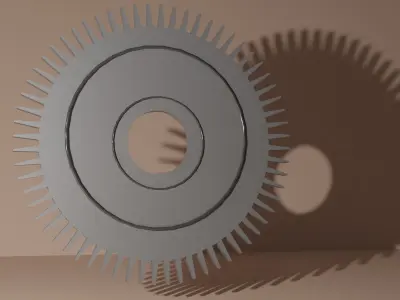 gear part 3D model get