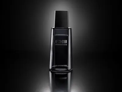 Mockup perfume elegant Low-poly 3D model