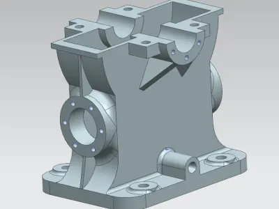 Gear Box Design 3D model