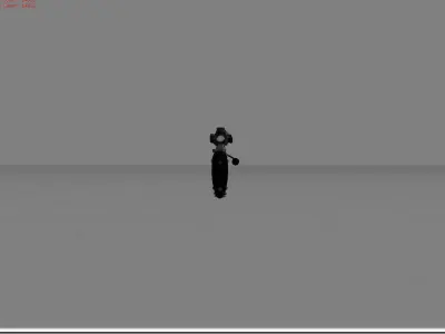 AWM PUBG Low-poly 3D model