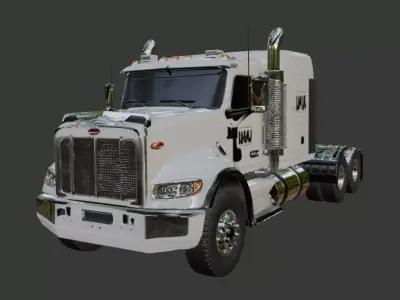 Heavy Duty Truck 3D Model 3D model