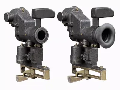 RPG 7 Sight PGO-7 Scope  Low-poly 3D model