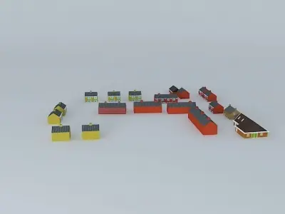 so the norritstraat is off the new part of the extended Ooste... Free 3D model