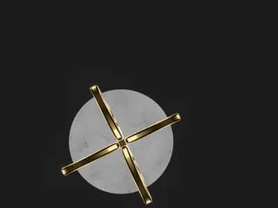 Lux cake table 3D model