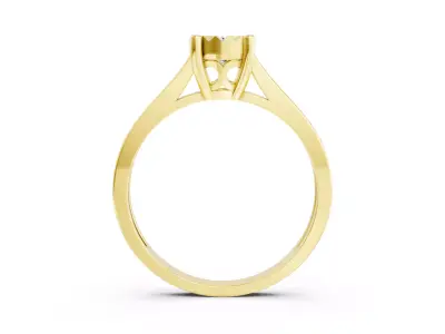 Engagement ring - 5 3D model