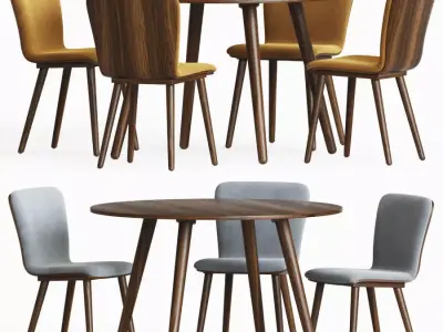 Dining Set 70 3D model