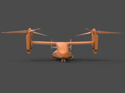 Bell Boeing V-22 3D print model