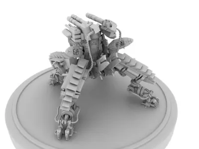 Robot war IV 3D model