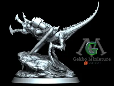 Minionmonster silver statue of bug 3D print model