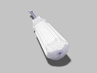 Screwdriver Free low-poly 3D model