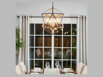 Industrial Pendant Light 3D model