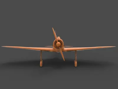 Nakajima Ki-43 3D print model